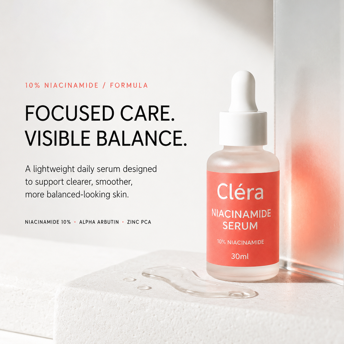 Cléra Niacinamide Serum