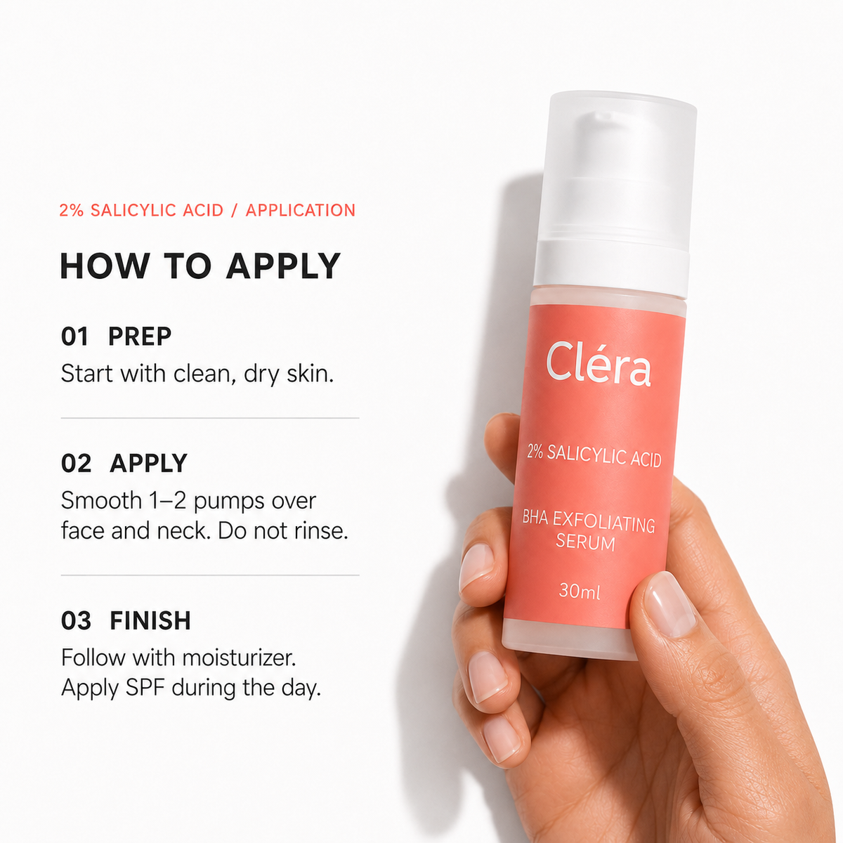 Cléra BHA Exfoliating Serum