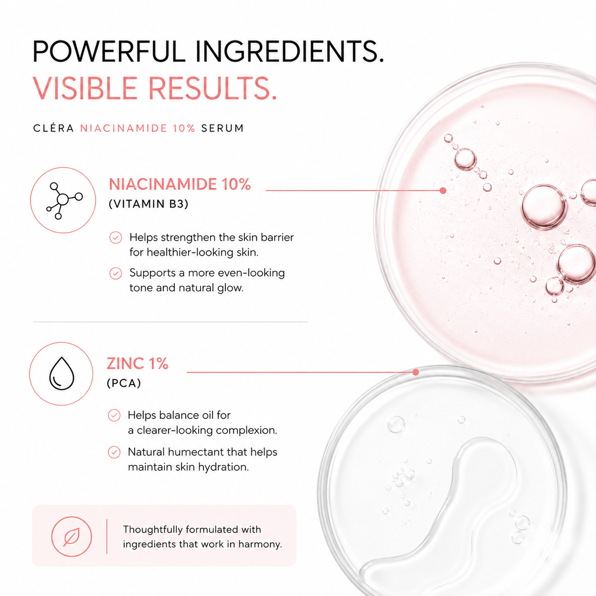 Cléra Niacinamide Serum