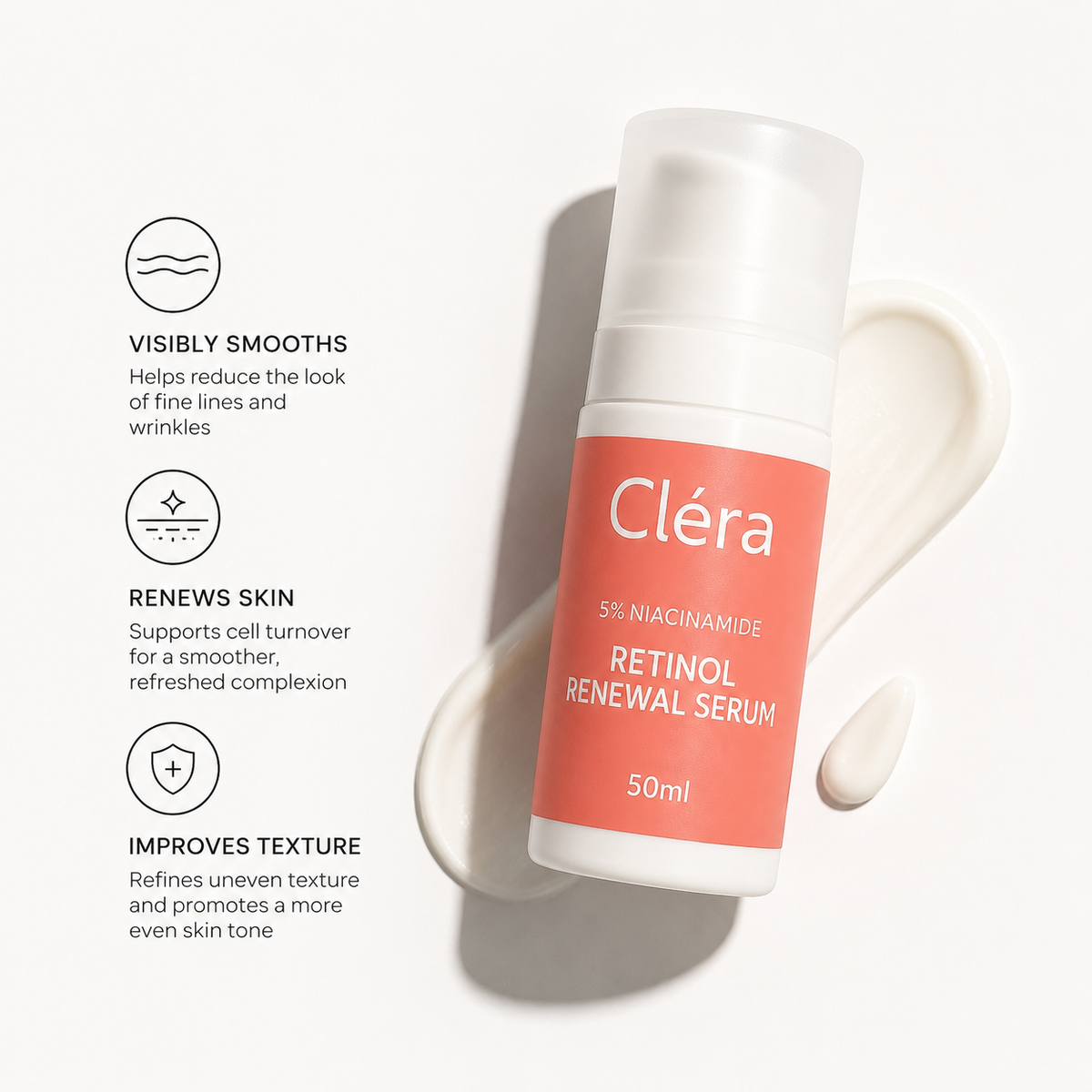 Cléra Retinol Renewal Serum