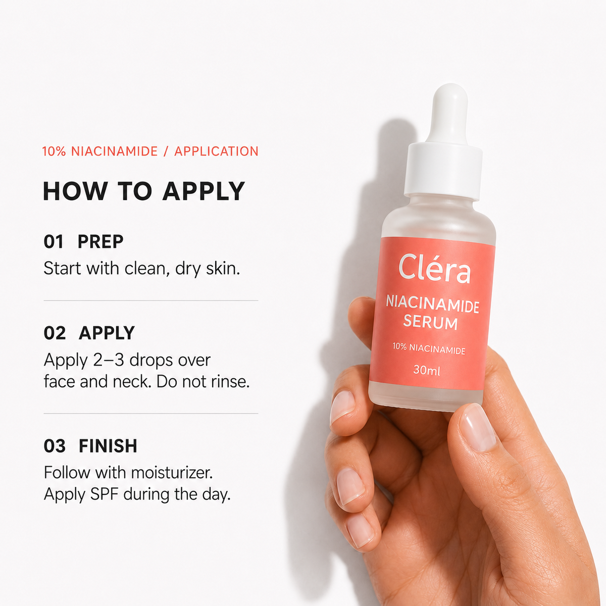 Cléra Niacinamide Serum
